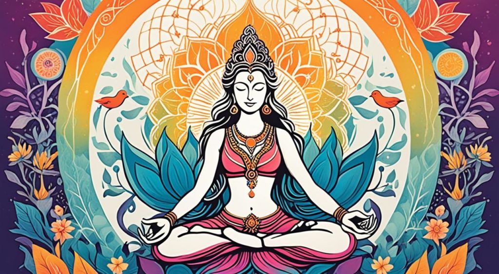 Tantra Yoga Illustration